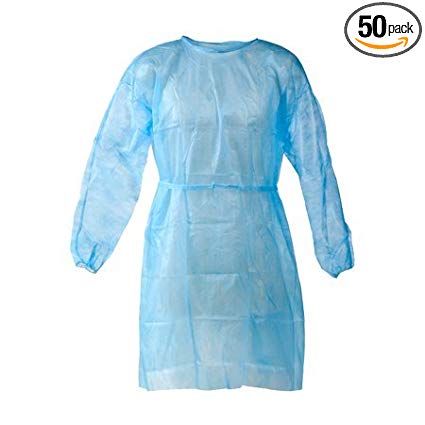 Disposable Nurse Gown, Non Woven, Non Sterile