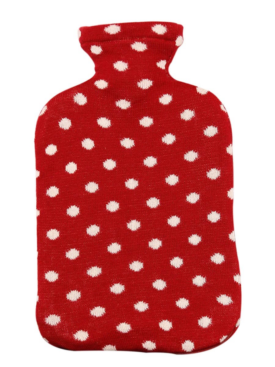 Hot Water Bottle Cover – Knitted, 100% Cotton