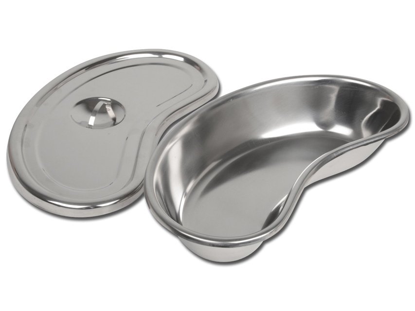 Kidney Trays (Stainless steel) with cover