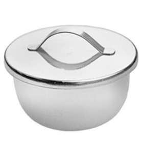 Gallipots Cup Shapped (Stainless steel) with cover